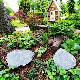 NaturRuh-Areal auf dem Buschey-Friedhof